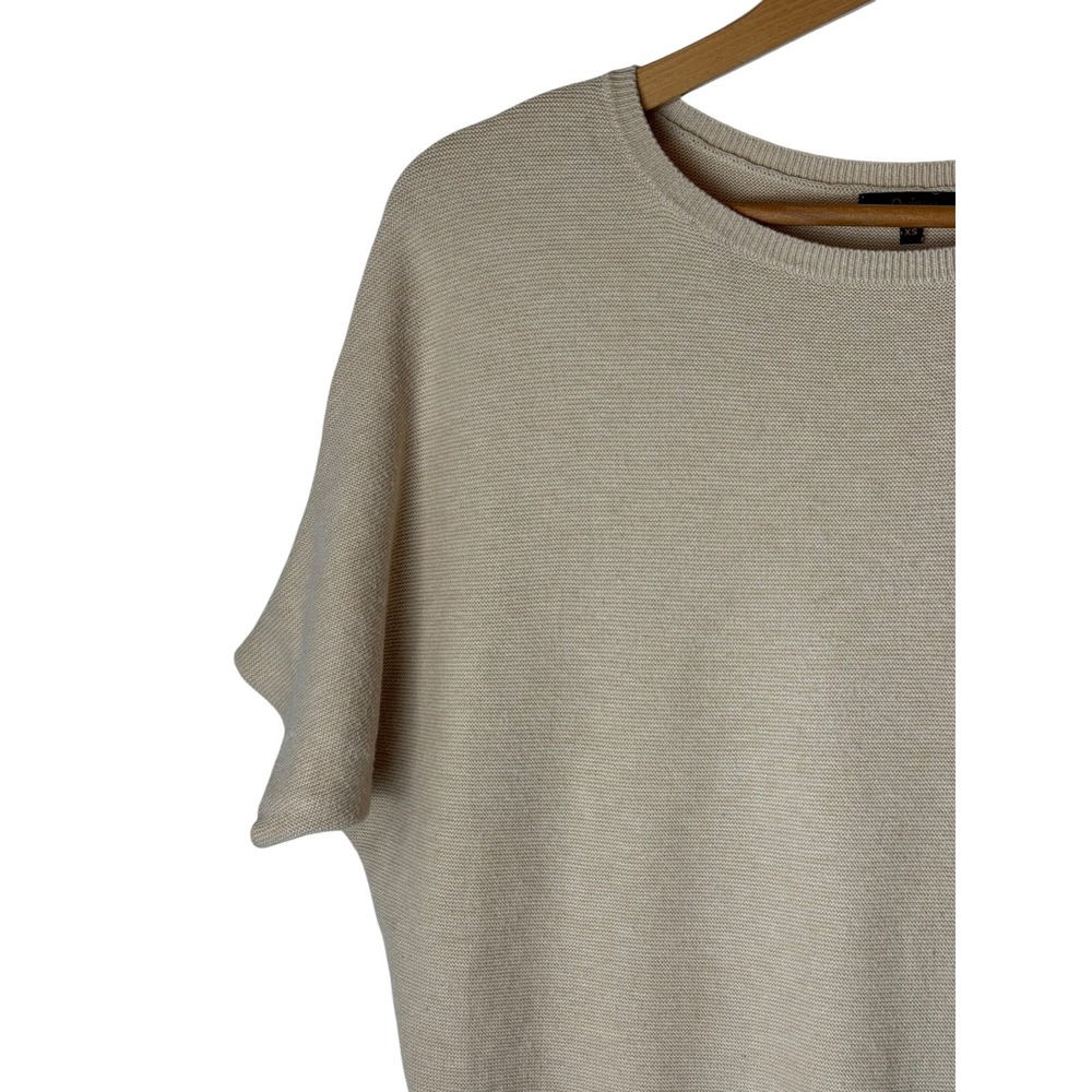 Quince Dolman Sweater Women XS Oatmeal Cotton Cashmere Knit Preppy Quite Luxury - Picture 5 of 10